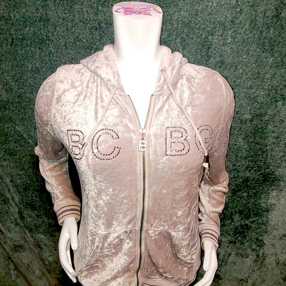 Y2k Velour BCBG hoodie